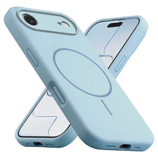 MagSafe Compatible Liquid Silicone Case For Apple iPhone 17 Air With Camera Protection