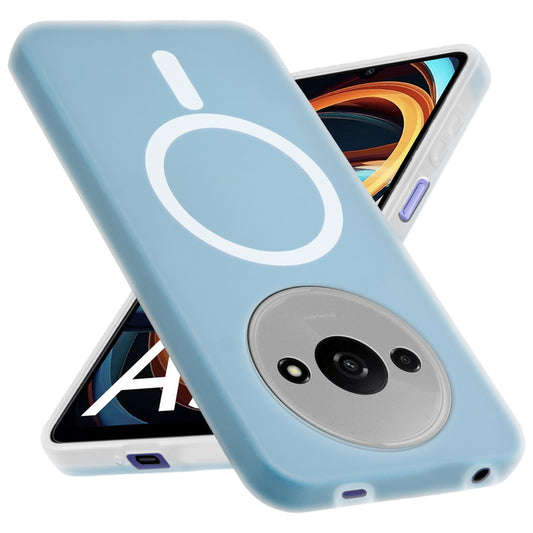 Classic Matte Silicone Back Case for Redmi A3 2024