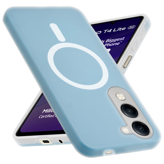 Classic Matte Silicone Back Case for Vivo T4 Lite 5G