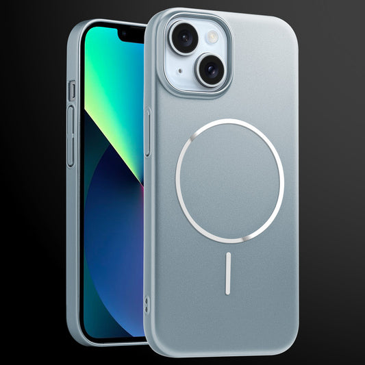 Slim Hard Shell Back Case for Apple iPhone 13 , Shiny Finish with Built in MagSafe Support