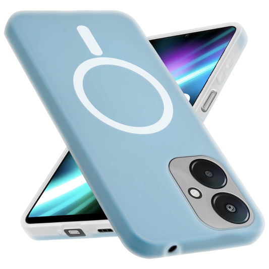 Classic Matte Silicone Back Case for Poco M6 5G