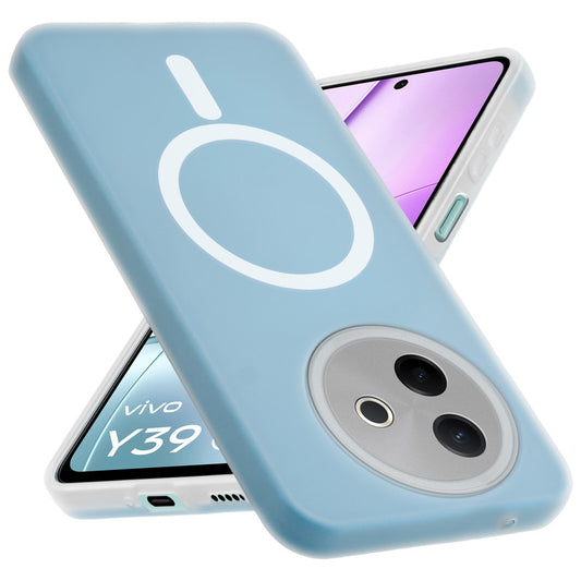 Classic Matte Silicone Back Case for Vivo Y39 5G