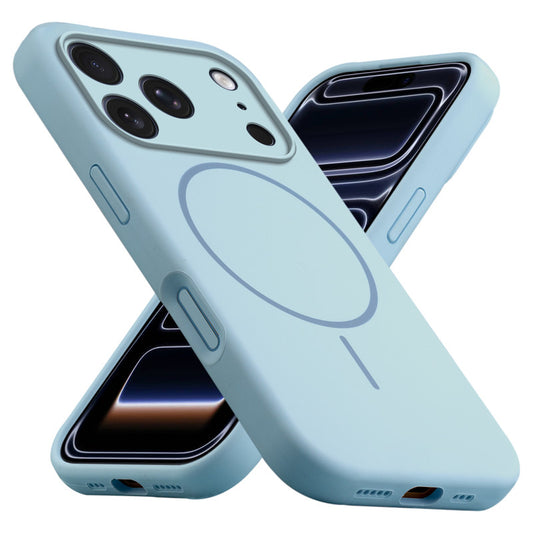 MagSafe Compatible Liquid Silicone Case For Apple iPhone 17 Pro With Camera Protection