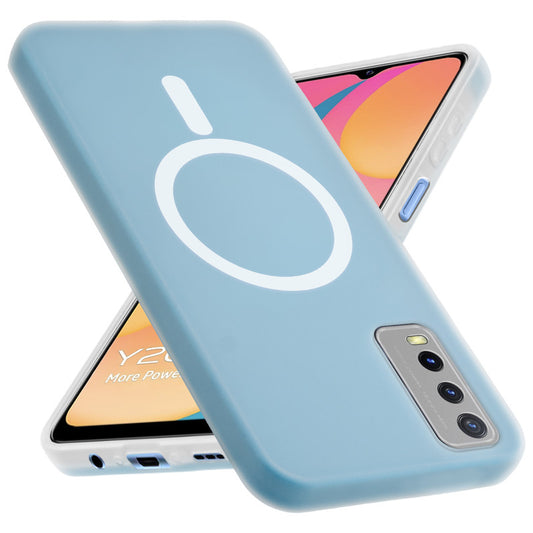 Classic Matte Silicone Back Case for Vivo Y20G