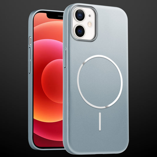 Slim Hard Shell Back Case for Apple iPhone 12 , Shiny Finish with Built in MagSafe Support