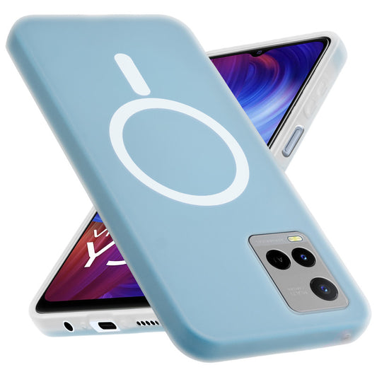 Classic Matte Silicone Back Case for Vivo Y33S