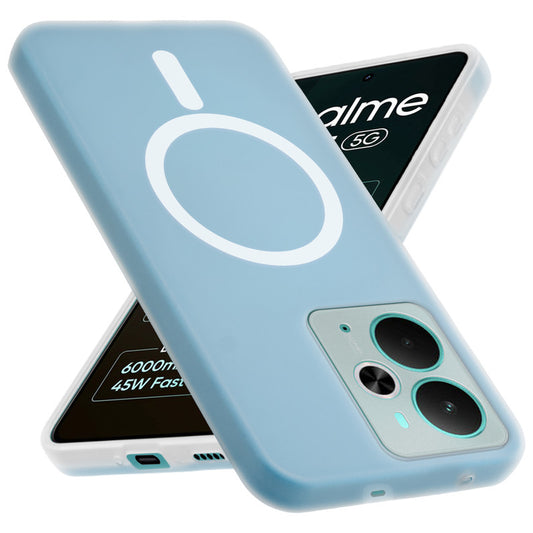 Classic Matte Silicone Back Case for Realme 14T 5G