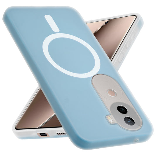 Classic Matte Silicone Back Case for iQOO Z9s 5G