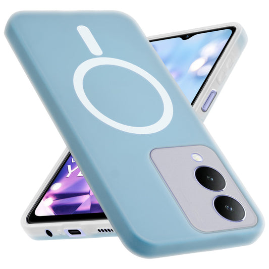 Classic Matte Silicone Back Case for Vivo Y28 5G