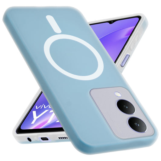 Classic Matte Silicone Back Case for Vivo Y17s