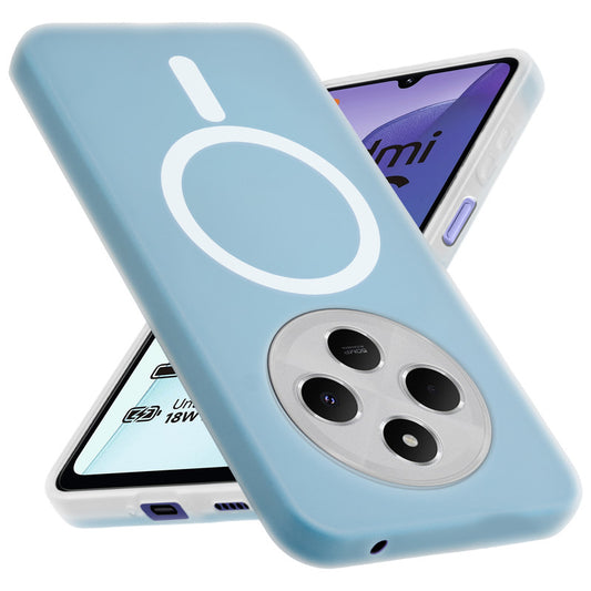 Classic Matte Silicone Back Case for Redmi 14C 5G