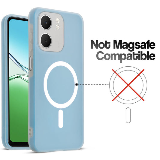 Classic Matte Silicone Back Case for Oppo A5x 5G