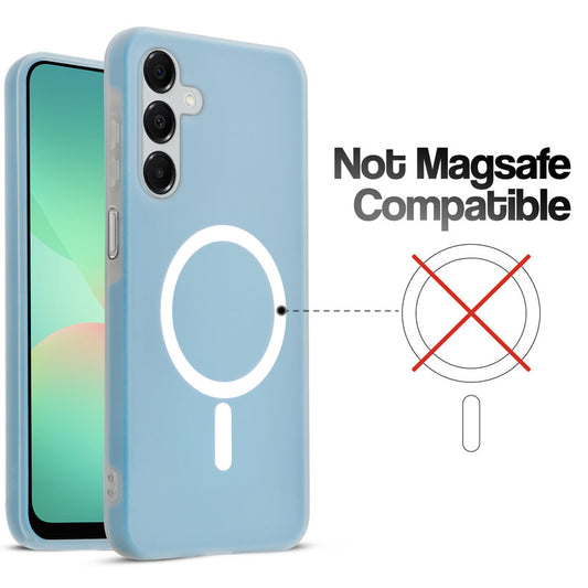 Classic Matte Silicone Back Case for Samsung A26 5G