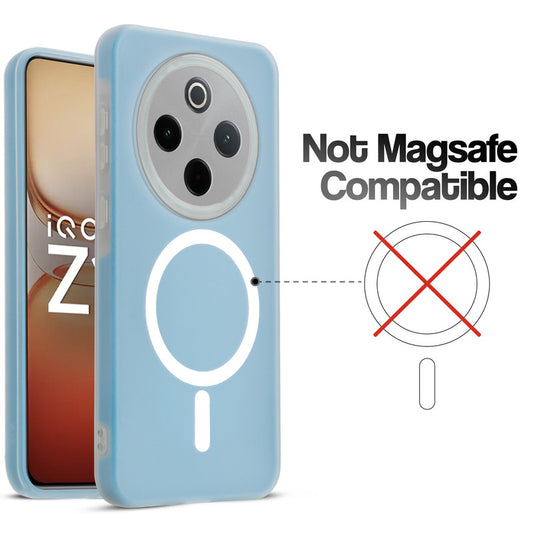 Classic Matte Silicone Back Case for iQOO Z10 5G