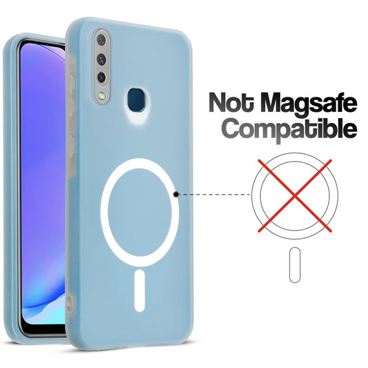 Classic Matte Silicone Back Case for Vivo Y17