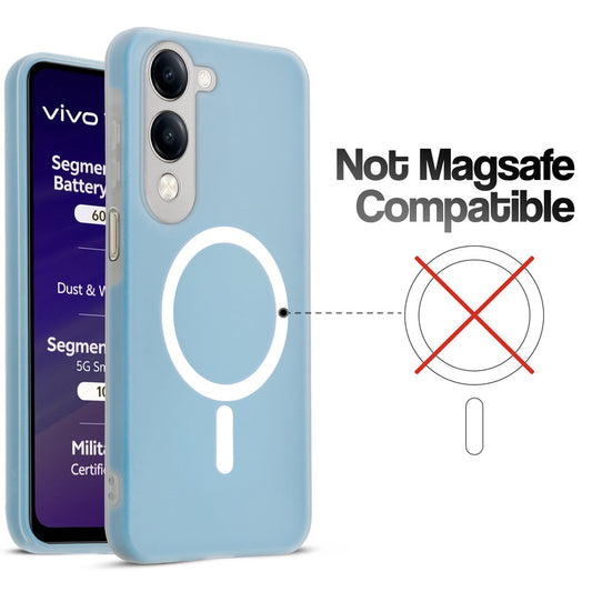 Classic Matte Silicone Back Case for Vivo T4 Lite 5G