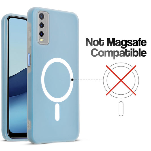 Classic Matte Silicone Back Case for Vivo Y20A