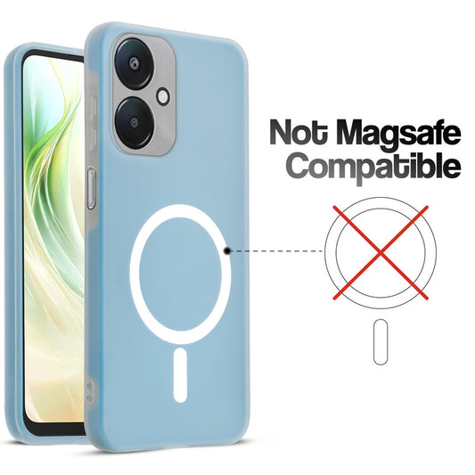 Classic Matte Silicone Back Case for Redmi 13C 5G