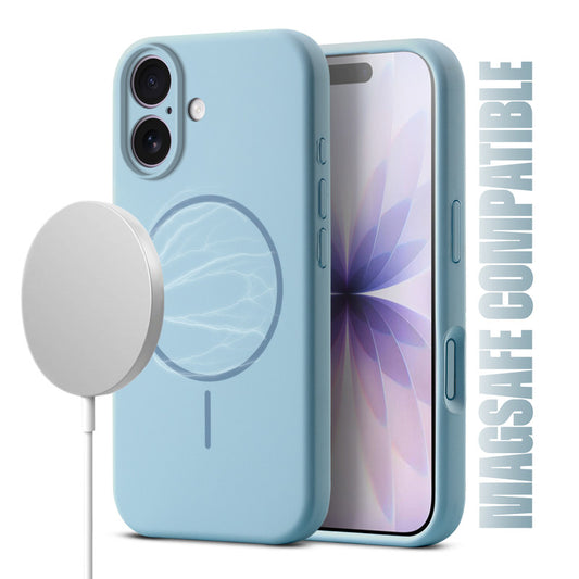MagSafe Compatible Liquid Silicone Case For Apple iPhone 17 With Camera Protection