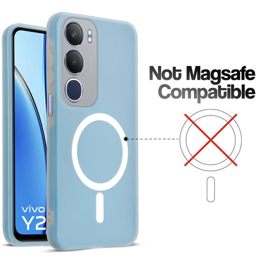 Classic Matte Silicone Back Case for Vivo Y29 5G