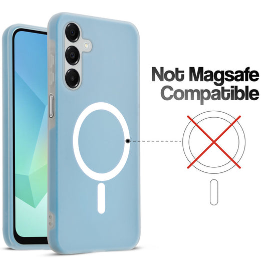 Classic Matte Silicone Back Case for Samsung A16 5G