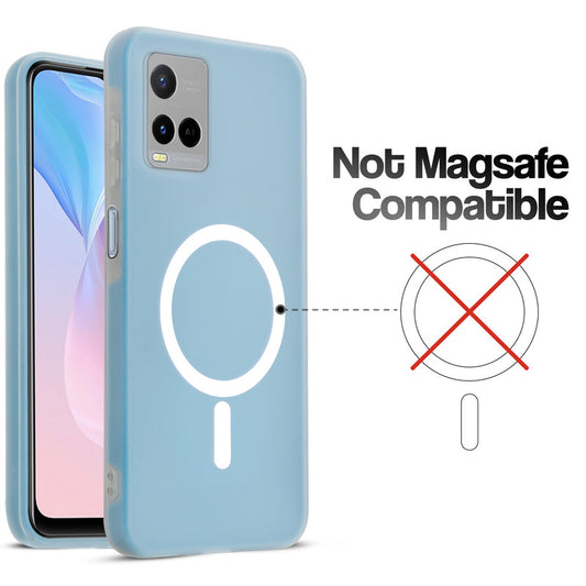 Classic Matte Silicone Back Case for Vivo Y21