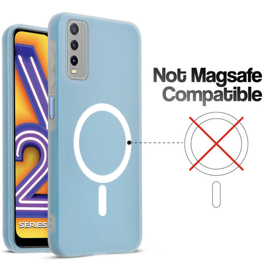 Classic Matte Silicone Back Case for Vivo Y20