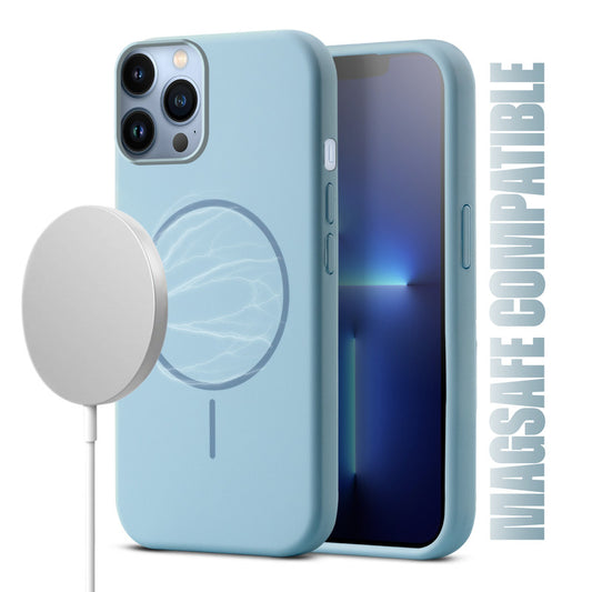 MagSafe Compatible Liquid Silicone Case For Apple iPhone 13 Pro