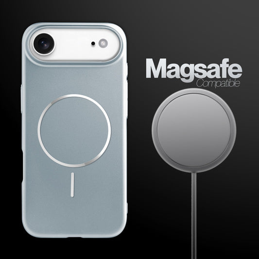 Slim Hard Shell Back Case for Apple iPhone 17 Air , Shiny Finish with Built in MagSafe Support