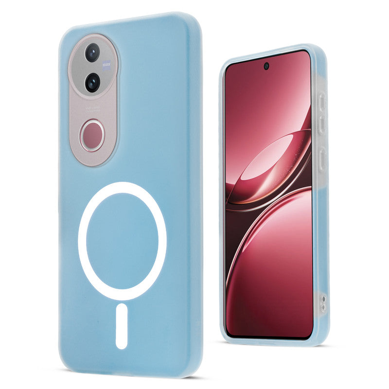 Classic Matte Silicone Back Case for Vivo T4R 5G