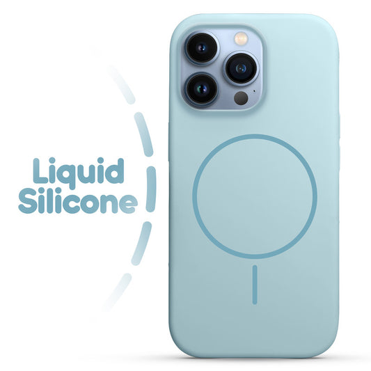 Cloud Feel Silicone Case for Apple iPhone 13 Pro – Supports Wireless Charging