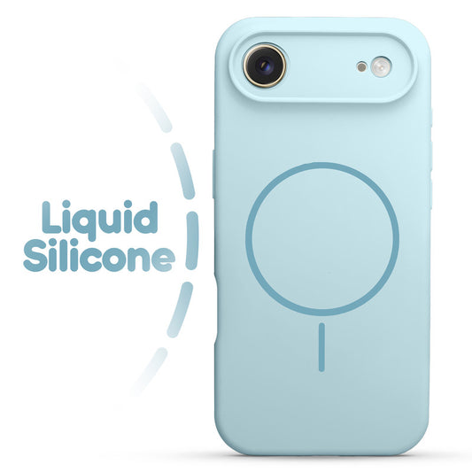 Cloud Feel Silicone Case for Apple iPhone 17 Air With Camera Protection – Supports Wireless Charging