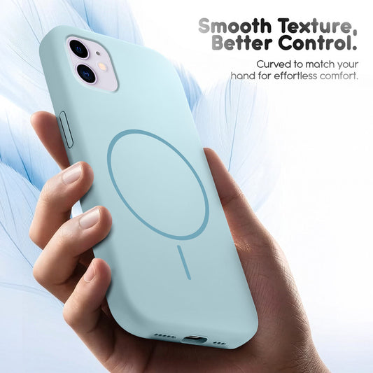 Wireless Charging Support Compatible Liquid Silicone Case For Apple iPhone 11