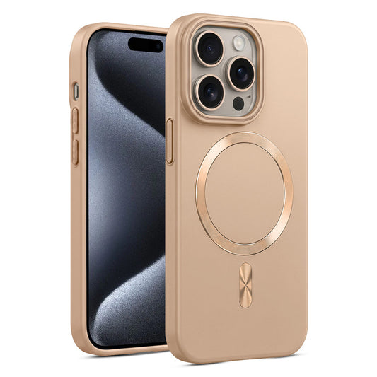 Hard Back Magnetic Case for Apple iPhone 15 Pro Max with Wireless Charging Support
