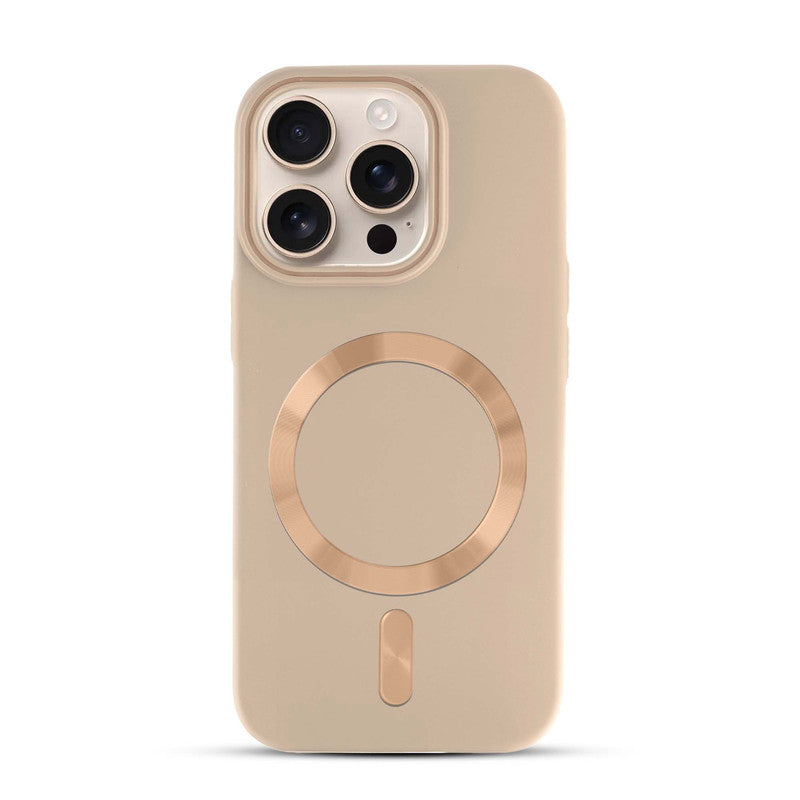 Hard Back Magnetic Case for Apple iPhone 15 Pro Max with Wireless Charging Support