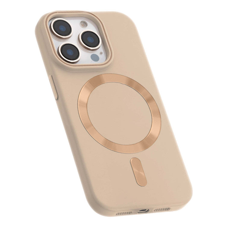 Hard Back Magnetic Case for Apple iPhone 15 Pro Max with Wireless Charging Support