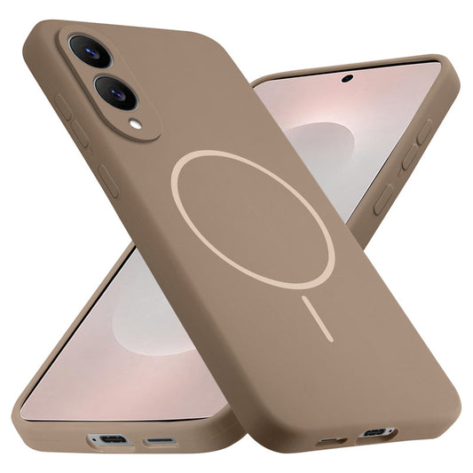 MagSafe Compatible Liquid Silicone Case For Samsung S25 Edge 5G