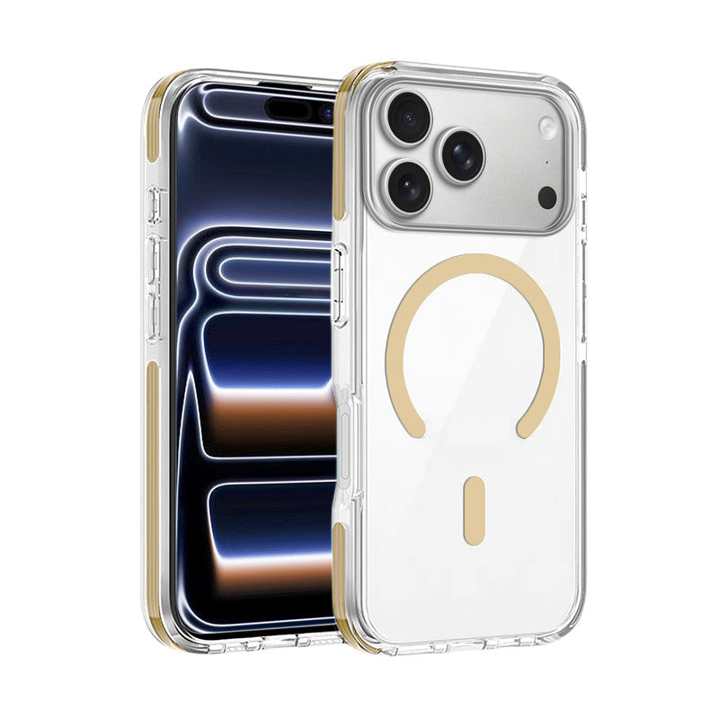 Grip-Line Frame Bumper Case For Apple iPhone 17 Pro Max