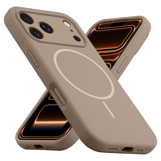 MagSafe Compatible Liquid Silicone Case For Apple iPhone 17 Pro Max With Camera Protection
