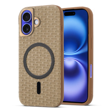 Rugged Silicone Grip Mobile Back Cover Case For Apple iPhone 16 With Wireless Charging Support Support