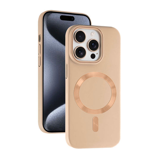 Hard Back MagSafe Case for Apple iPhone 15 Pro, Durable Design & Shiny MagSafe Ring