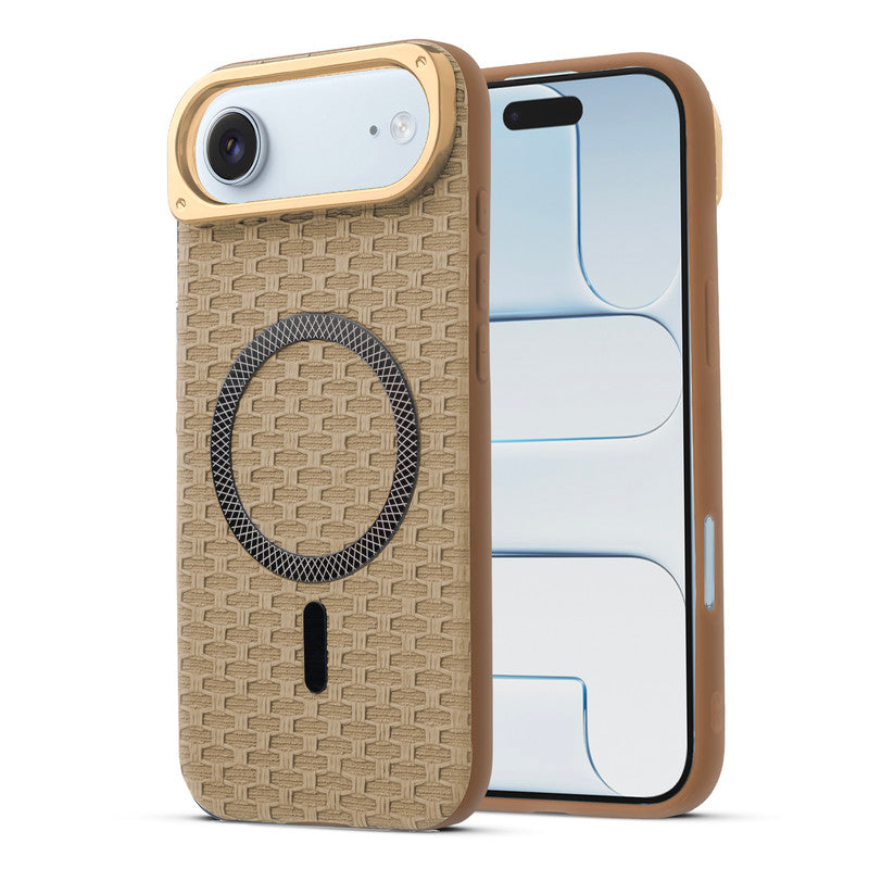 Rugged Silicone Grip Mobile Back Cover Case For Apple iPhone 17 Air With Wireless Charging Support Support