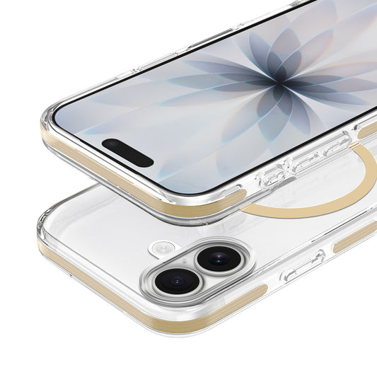 GripLine Frame Ultra-Slim Bumper with MagSafe Compatibility Phone Cover For Apple iPhone 17