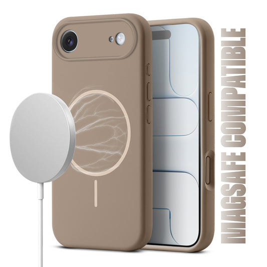 MagSafe Compatible Liquid Silicone Case For Apple iPhone 17 Air With Camera Protection