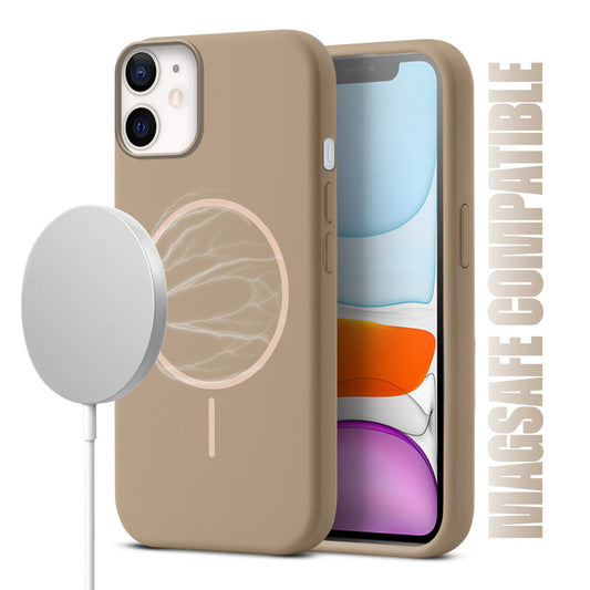 MagSafe Compatible Liquid Silicone Case For Apple iPhone 11
