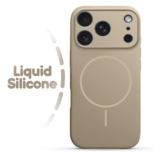 Cloud Feel Silicone Case for Apple iPhone 17 Pro With Camera Protection – Supports Wireless Charging