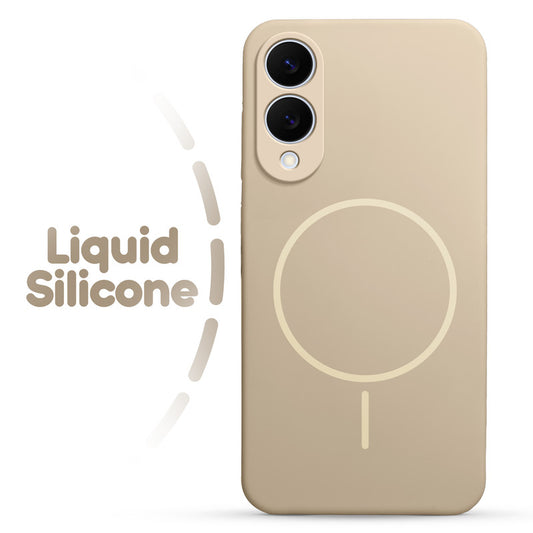 Cloud Feel Silicone Case for Samsung S25 Edge 5G – Supports Wireless Charging