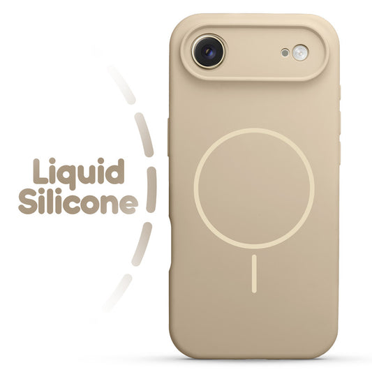 Cloud Feel Silicone Case for Apple iPhone 17 Air With Camera Protection – Supports Wireless Charging