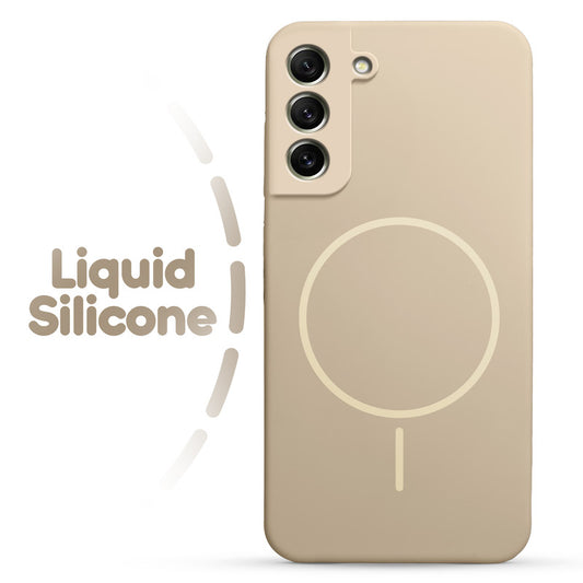 Cloud Feel Silicone Case for Samsung S21 FE 5G – Supports Wireless Charging