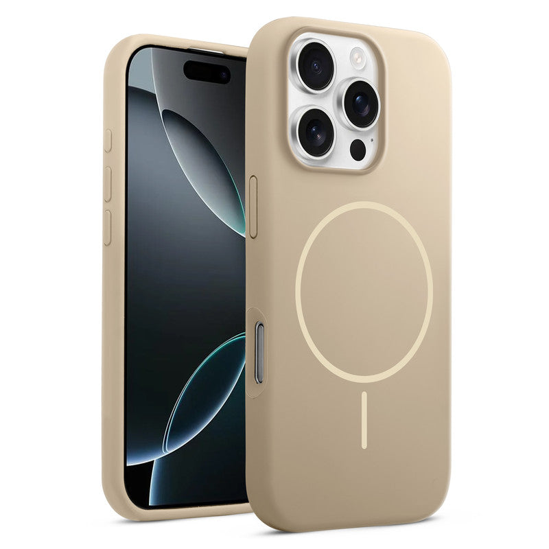 Cloud Feel Silicone Case for Apple iPhone 16 Pro – Supports Wireless Charging